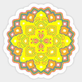 Beautiful Mandala Design Sticker